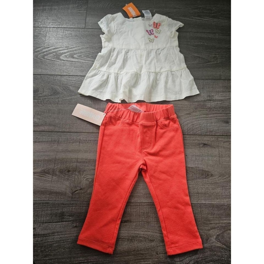Gymboree baby girl set 6-12 mos‎